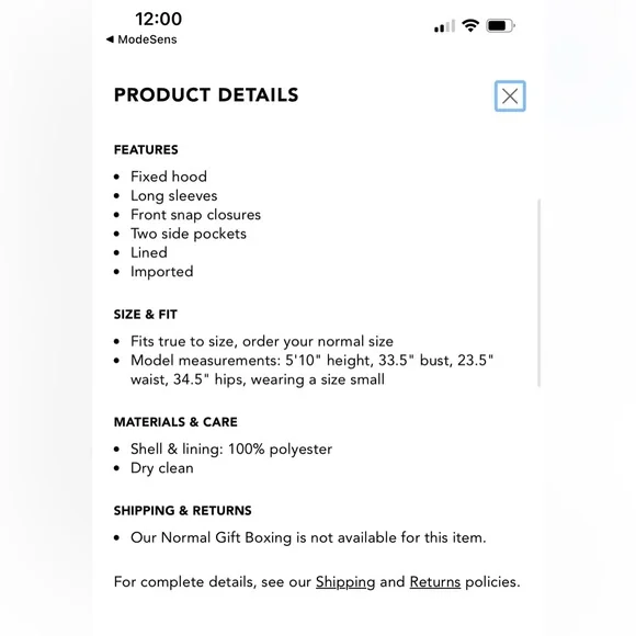 Women’s APPARIS Goldie Black Faux Fur Hooded Short Coat XS Chic Grunge Cozy - Picture 7 of 16